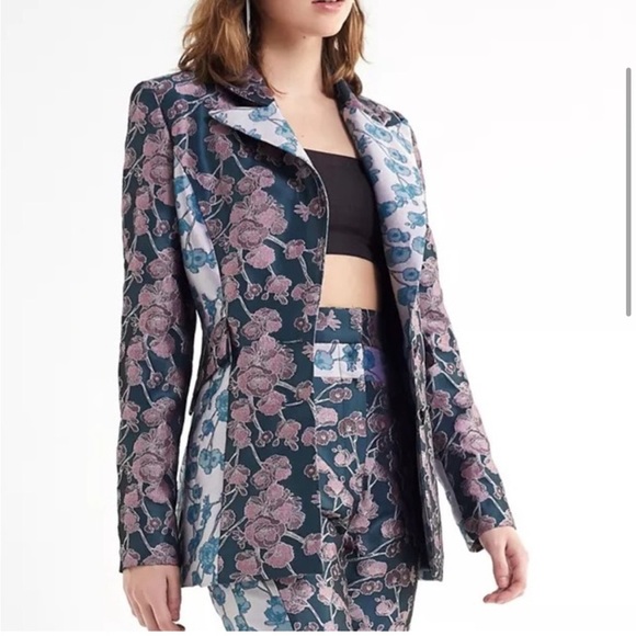 NEW ELLIATT Amore Jacquard Blazer - Picture 5 of 11